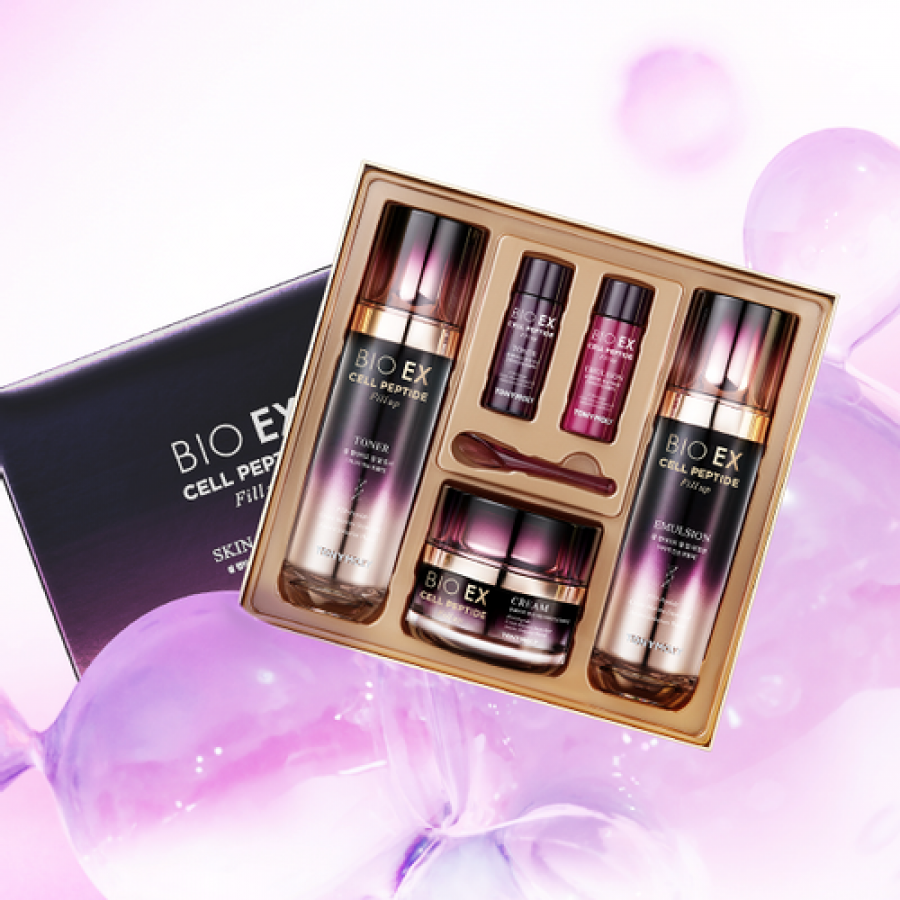 BIO EX Cell Peptide Fill Up Skincare 3 Set | TONYMOLY
